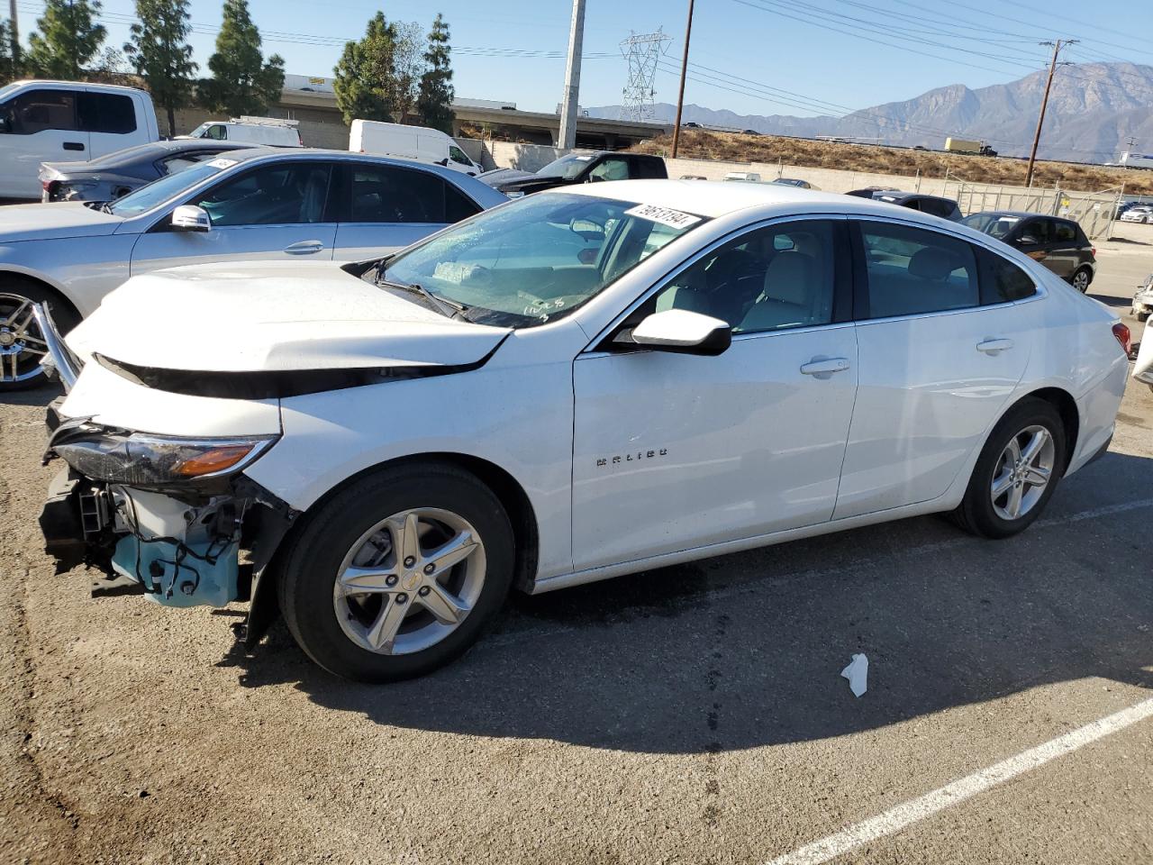 VIN 1G1ZB5ST8NF186261 2022 CHEVROLET MALIBU no.1