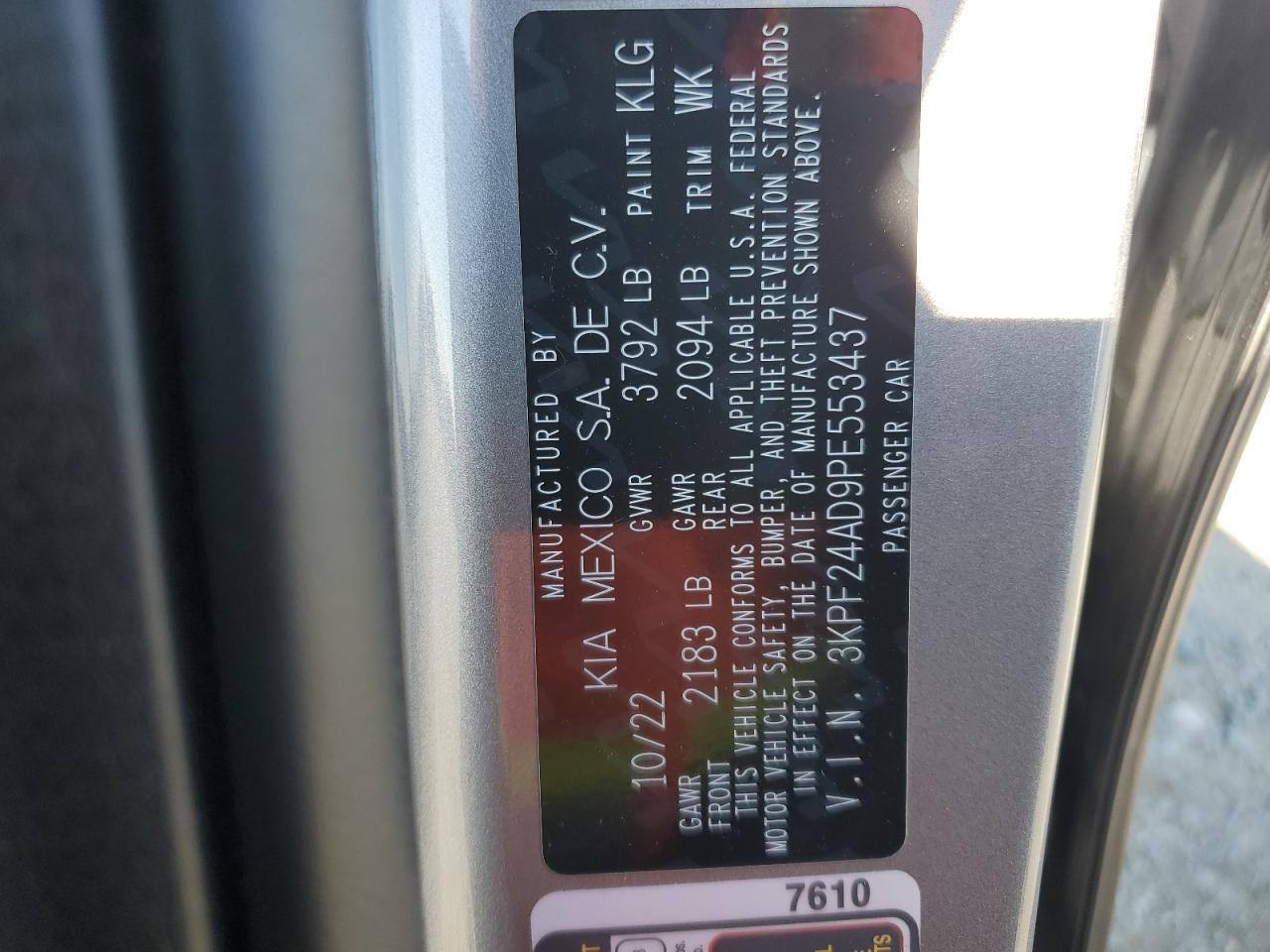 2023 Kia Forte - Image 13