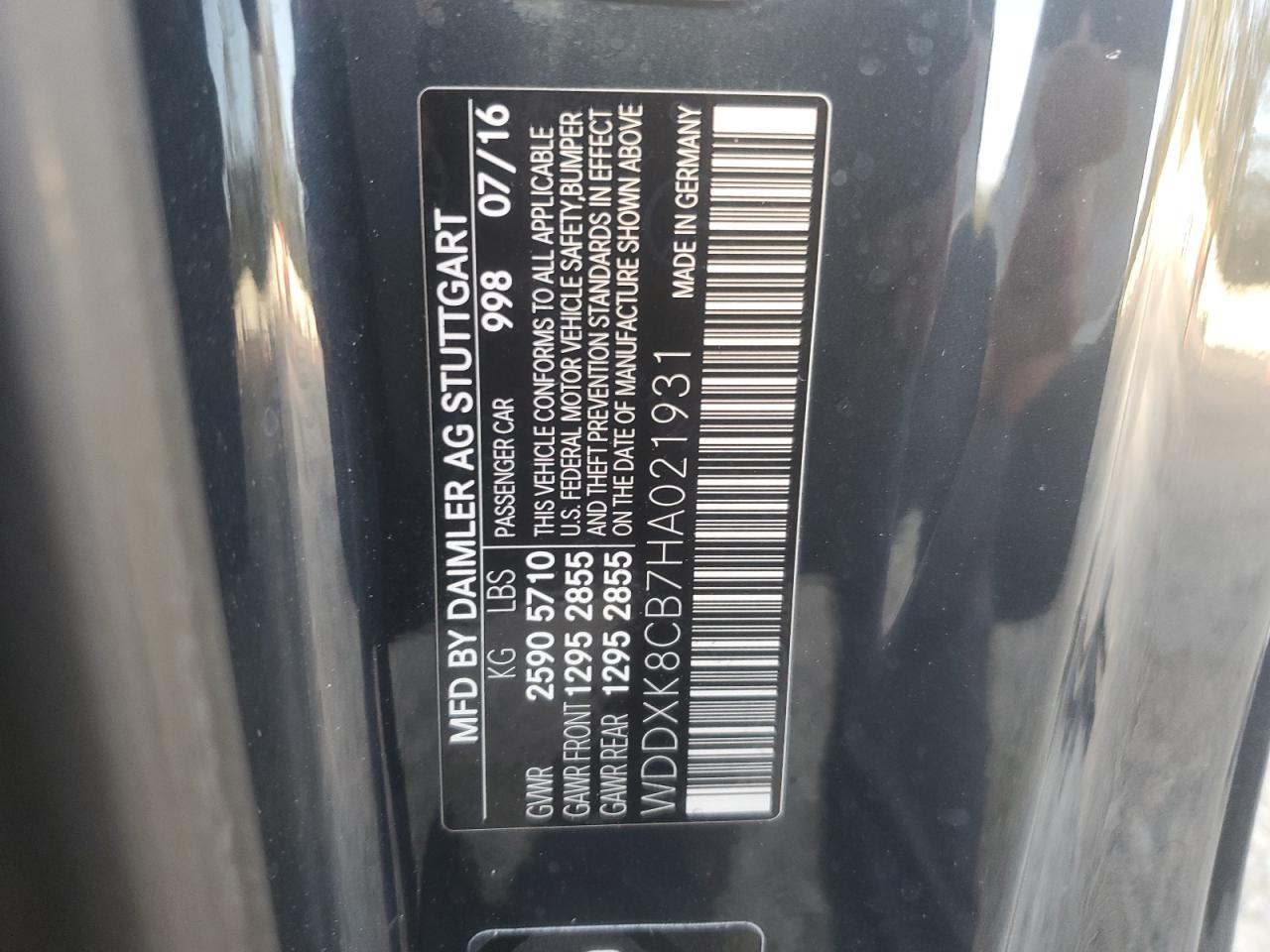 2017 Mercedes-Benz S-klasse - Image 13