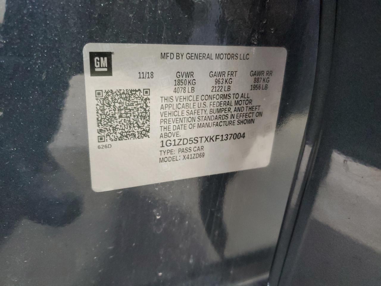 2019 Chevrolet Malibu - Image 13