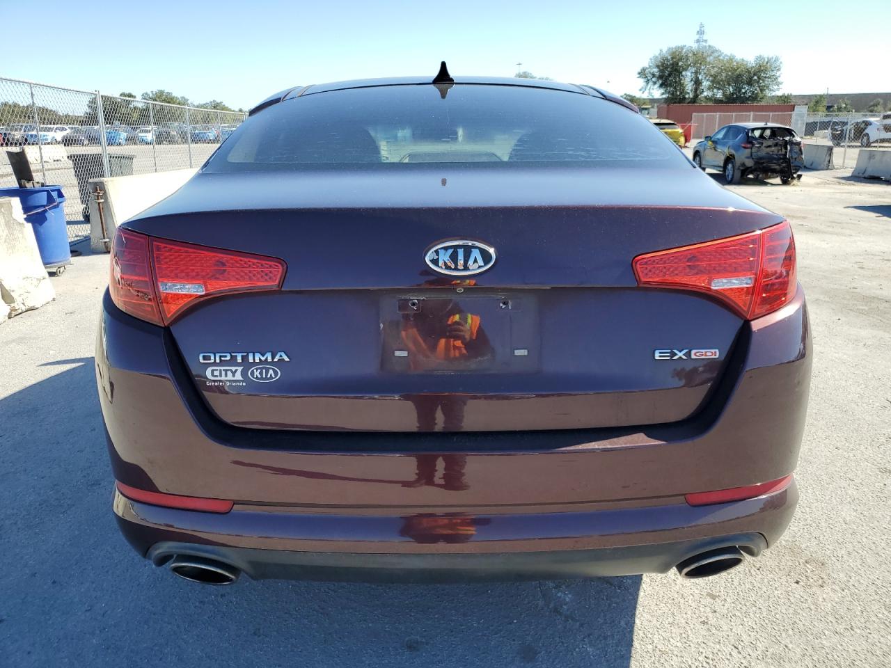 2012 Kia Optima Ex VIN: 5XXGN4A78CG022589 Lot: 81168494