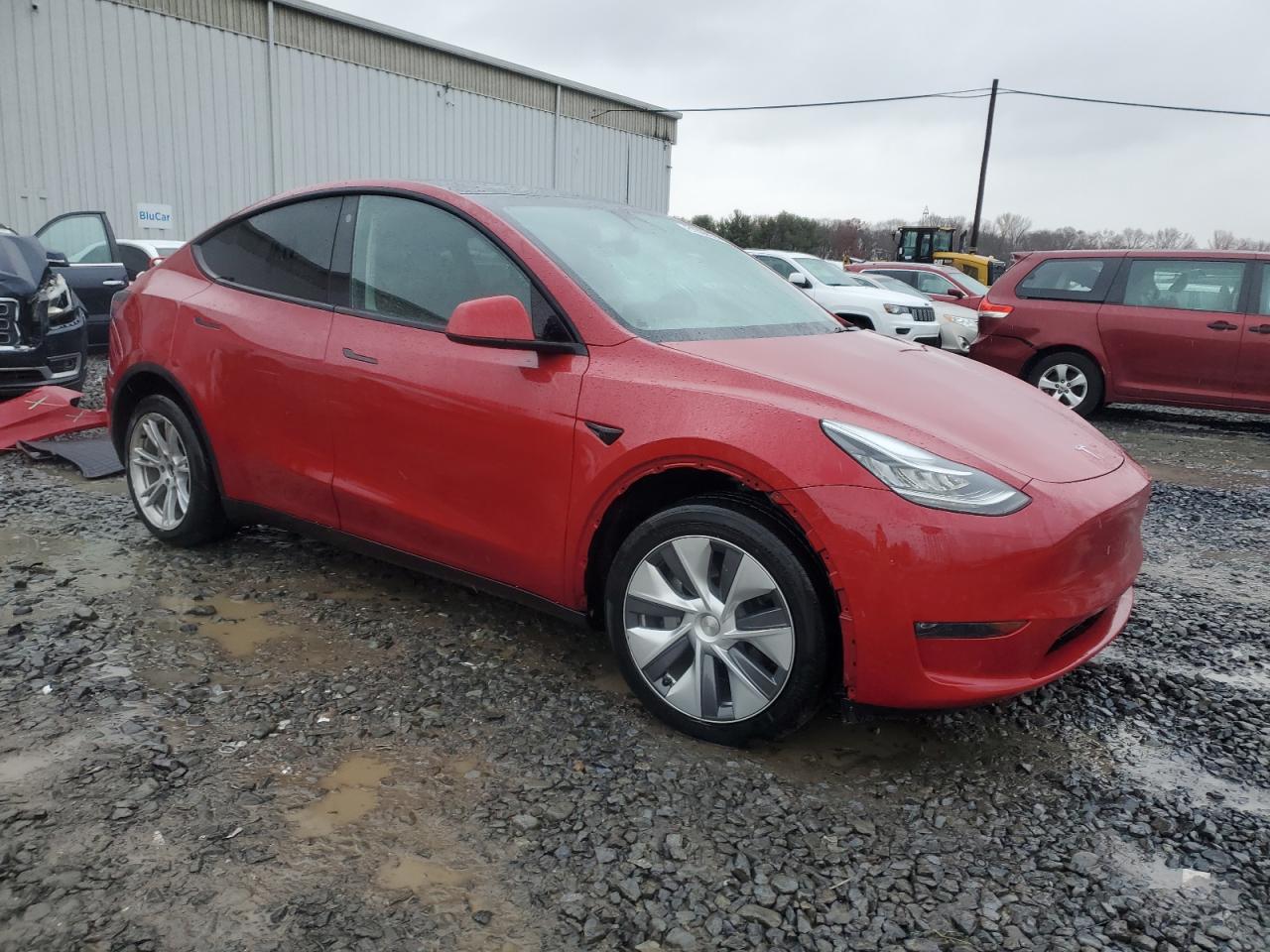 VIN 7SAYGDEEXPA027583 2023 TESLA MODEL Y no.4