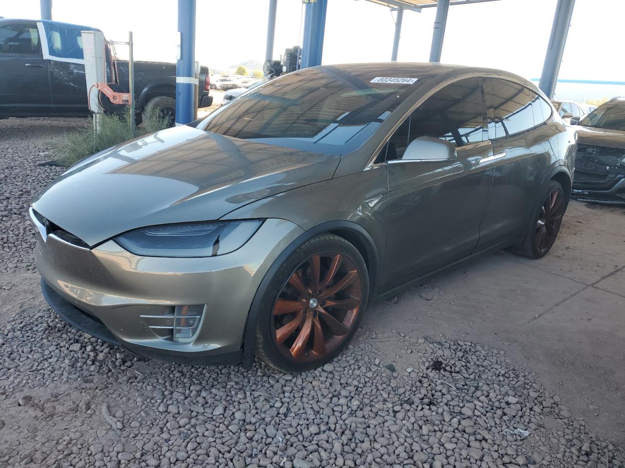 VIN 5YJXCBE41GF000808 2016 TESLA MODEL X no.1