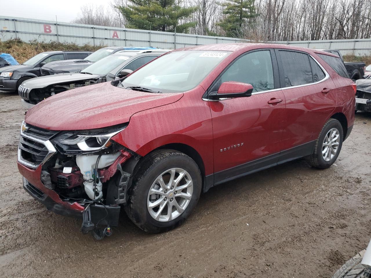 VIN 2GNAXUEV3M6118737 2021 CHEVROLET EQUINOX no.1