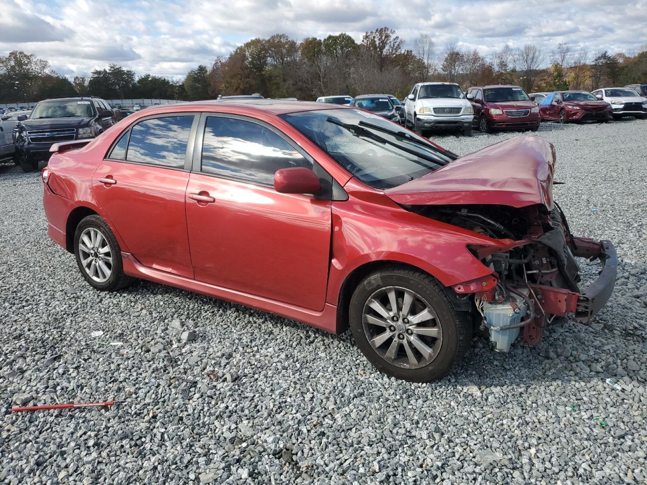 2010 Toyota Corolla Base VIN: 2T1BU4EE3AC437670 Lot: 81044454