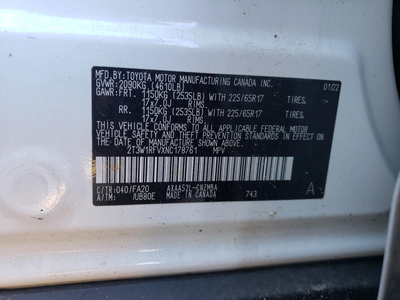 2022 Toyota RAV 4 - Image 13