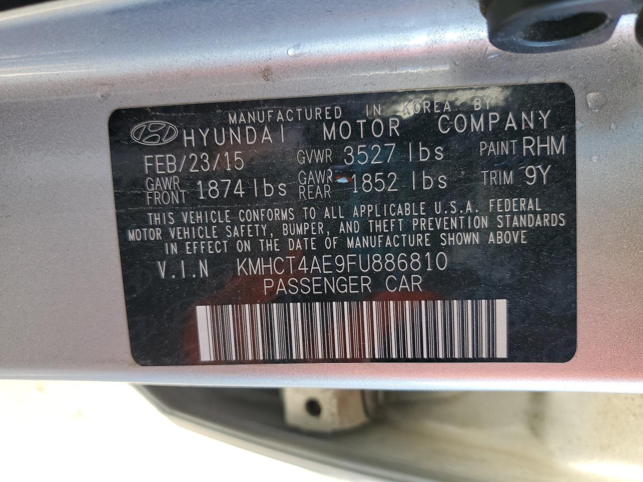 2015 Hyundai Accent - Image 12