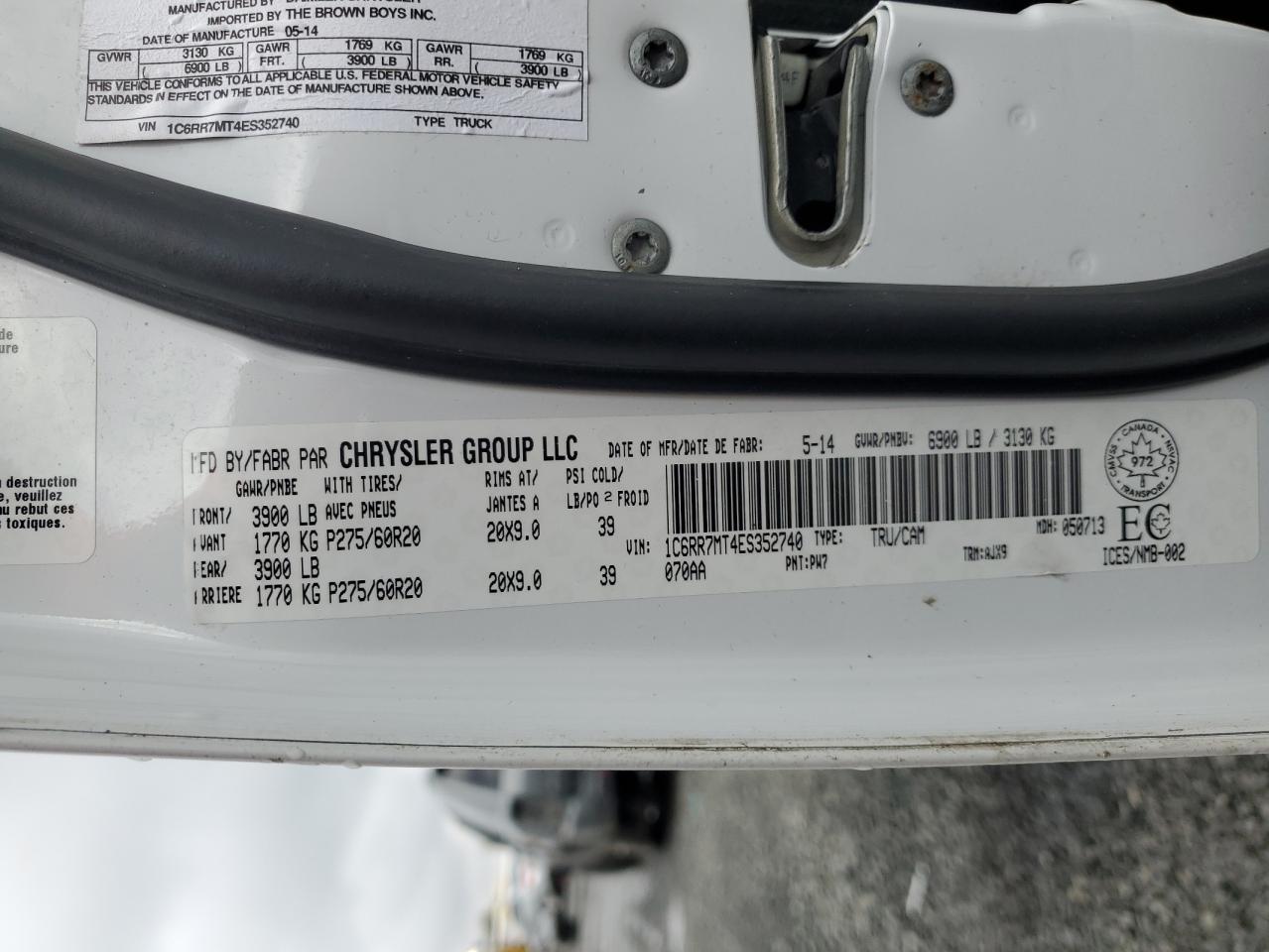 2014 RAM 1500 - Image 15