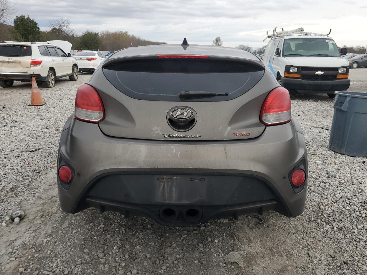 2013 Hyundai Veloster Turbo VIN: KMHTC6AE8DU120236 Lot: 79531374