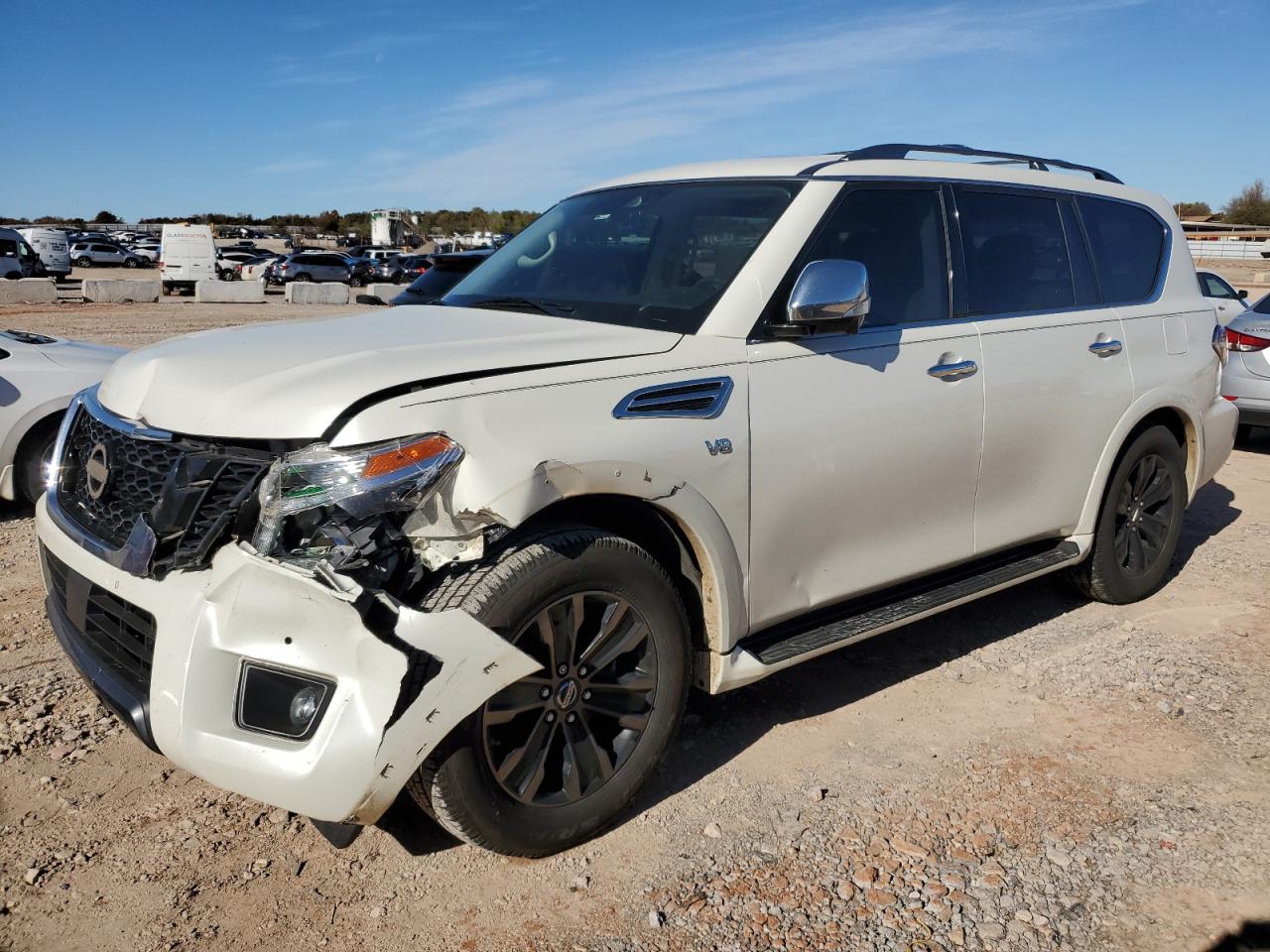 2020 Nissan Armada Platinum VIN: JN8AY2NF0L9360461 Lot: 81579324