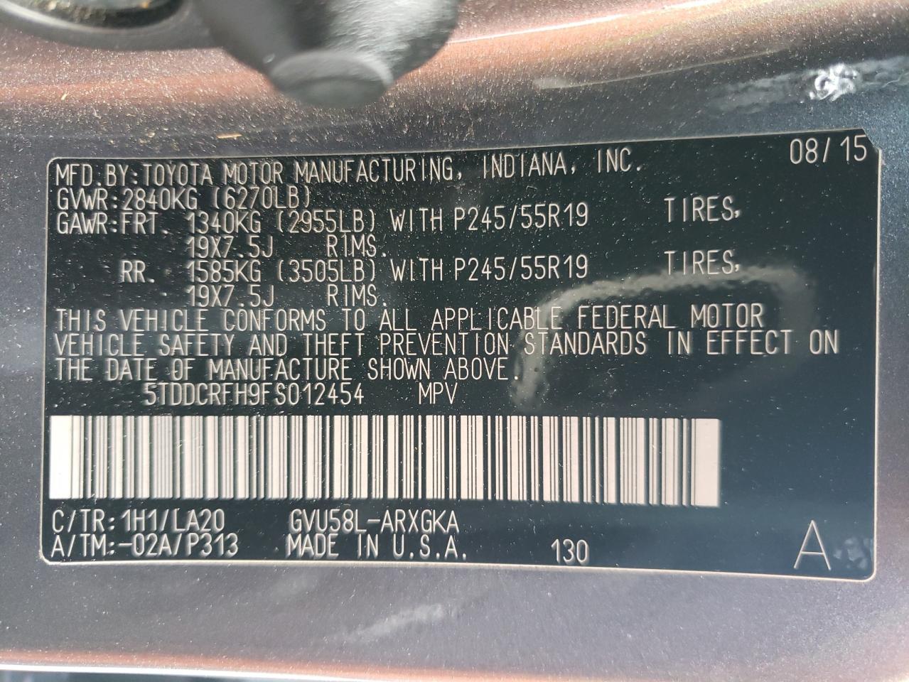 2015 Toyota Highlander - Image 13