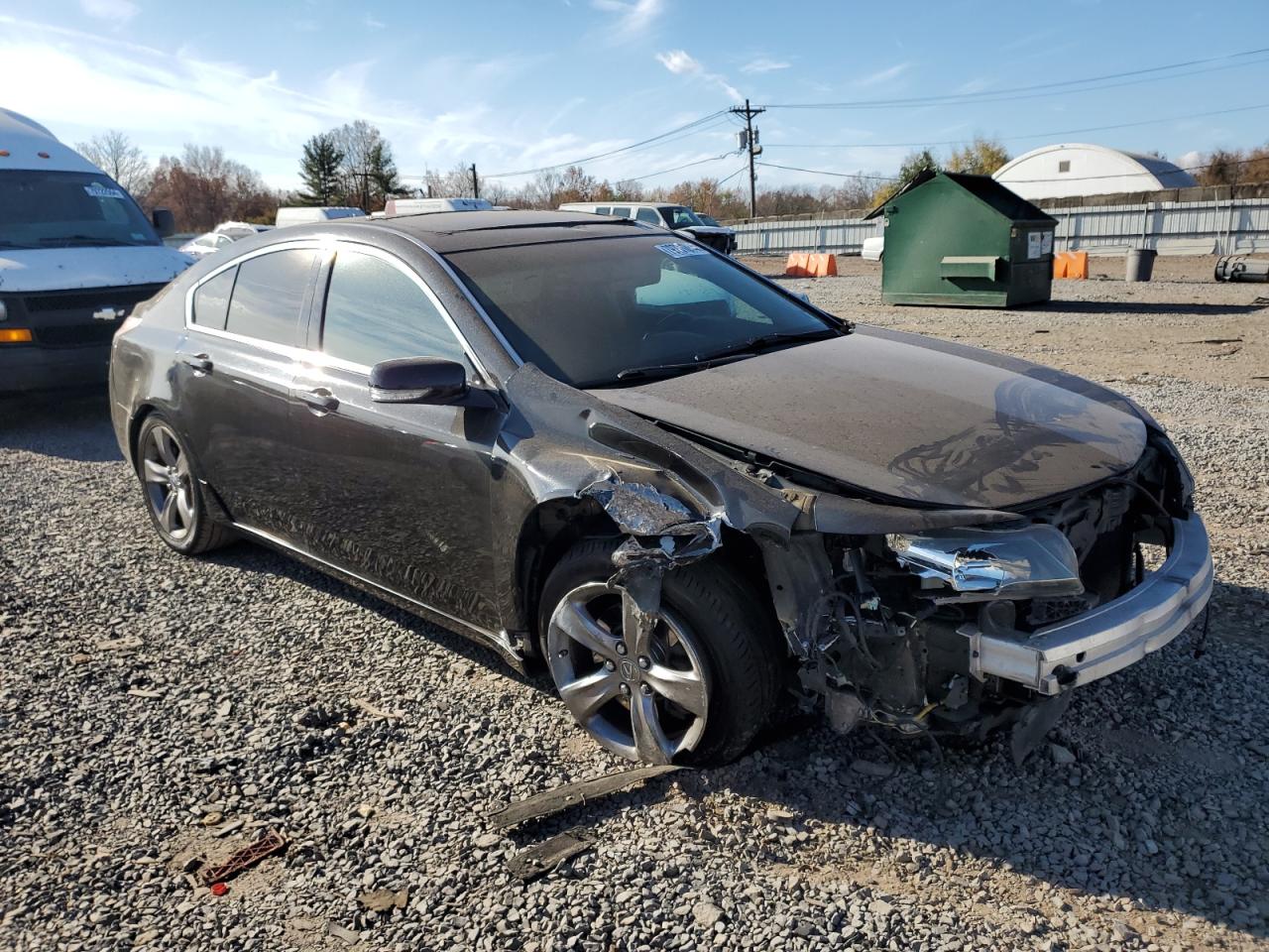 VIN 19UUA9F51DA004498 2013 ACURA TL no.4