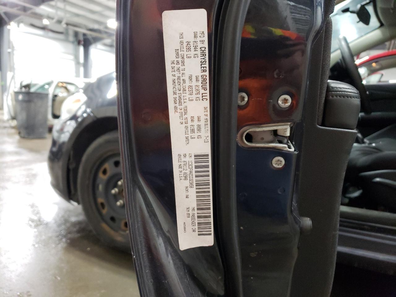 2013 Dodge Dart Se VIN: 1C3CDFAA2DD323058 Lot: 80308354