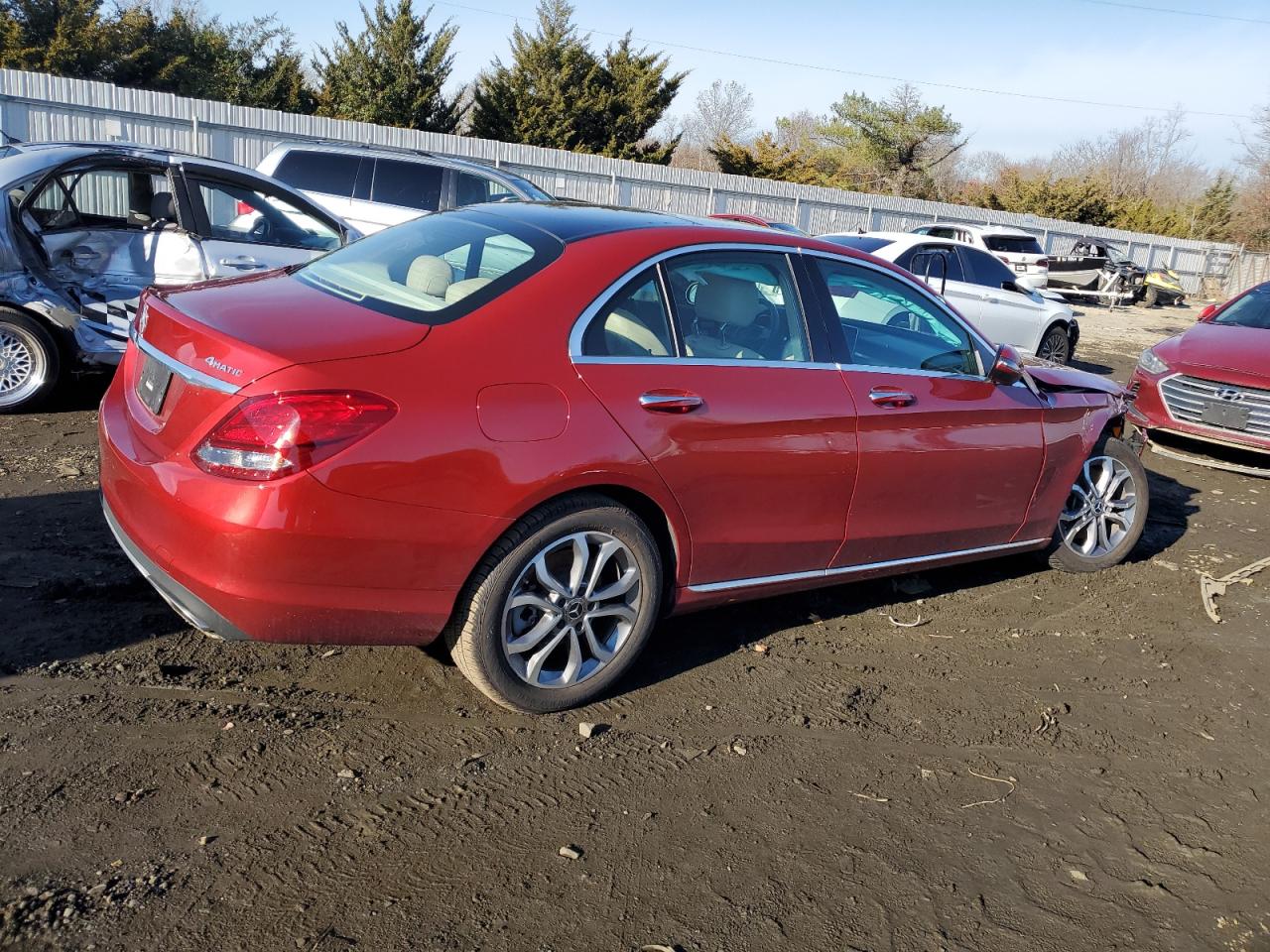 VIN 55SWF4KB0HU227280 2017 MERCEDES-BENZ C-CLASS no.3