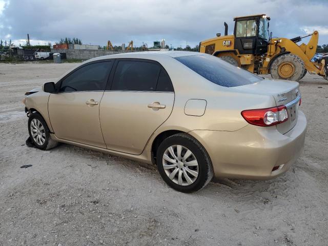  TOYOTA COROLLA 2013 tan