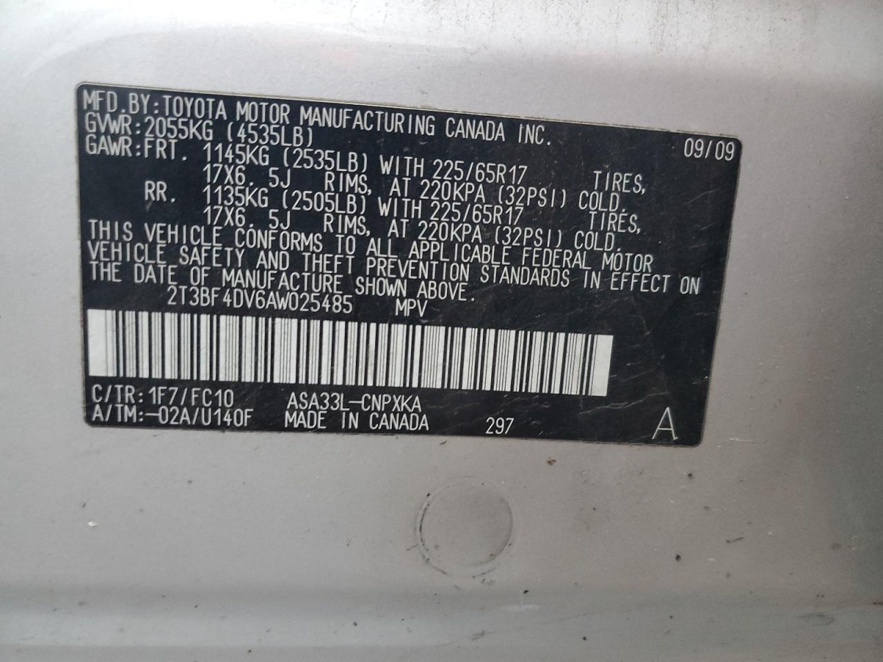 2010 Toyota RAV 4 - Image 13