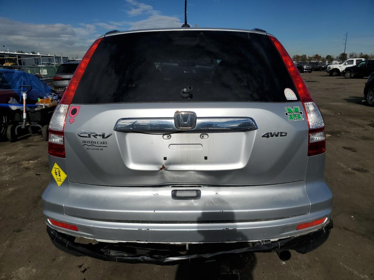 2011 Honda Cr-V Exl VIN: JHLRE4H78BC016081 Lot: 80451624