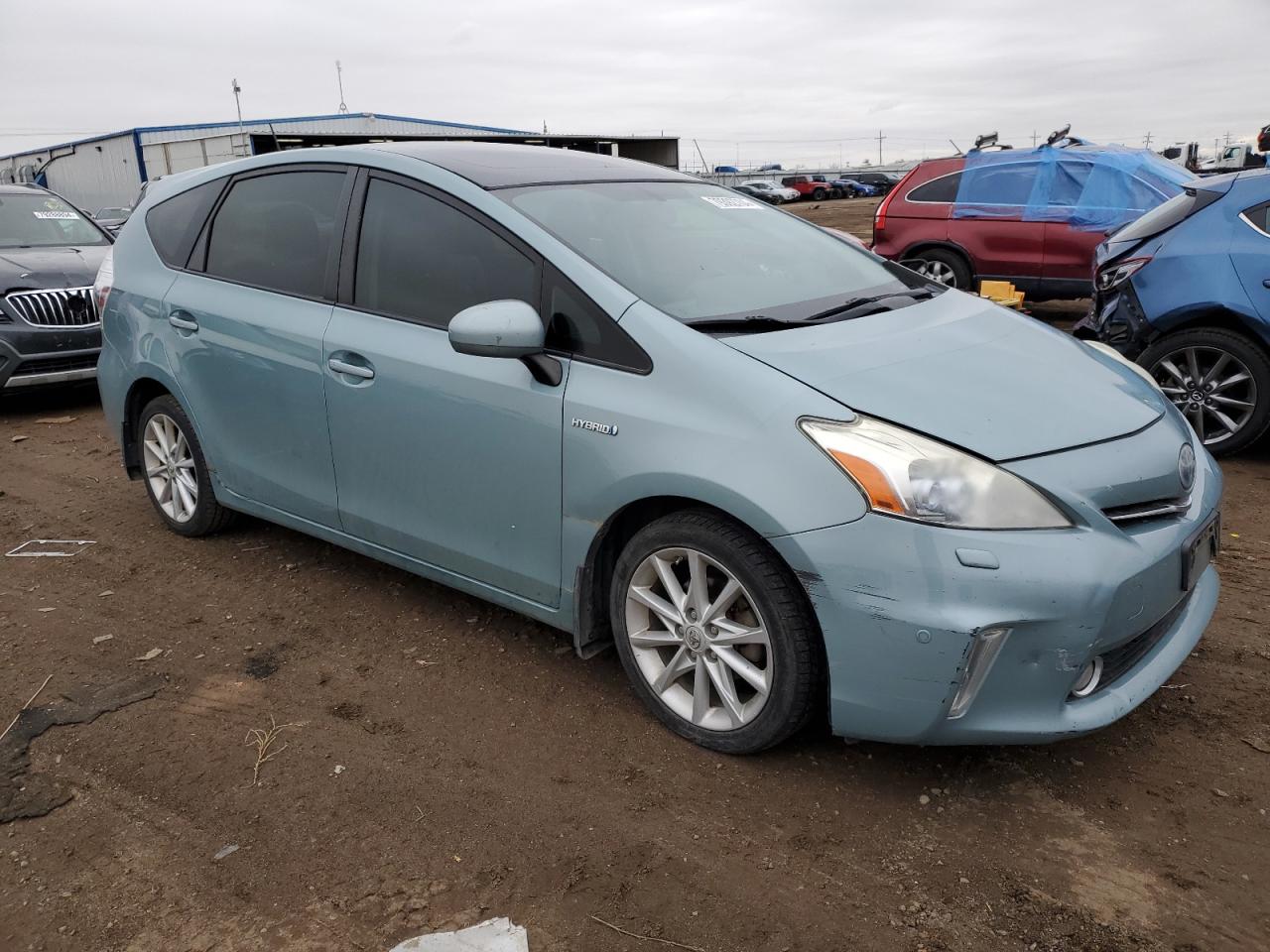 VIN JTDZN3EU4D3195384 2013 TOYOTA PRIUS no.4