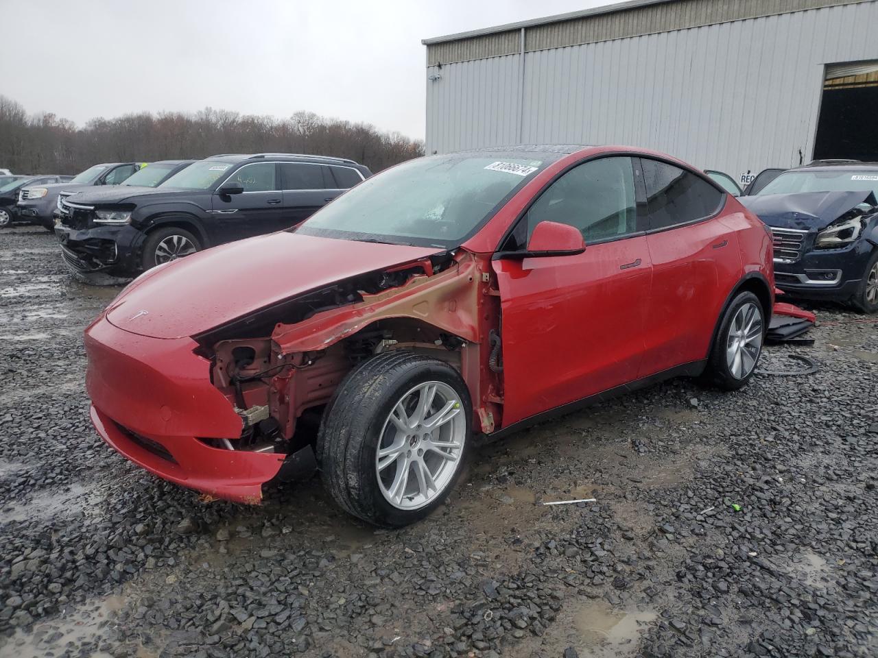 VIN 7SAYGDEEXPA027583 2023 TESLA MODEL Y no.1