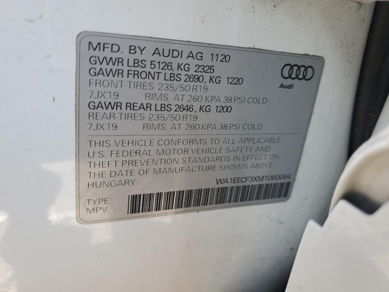 2021 Audi Q3 - Image 13