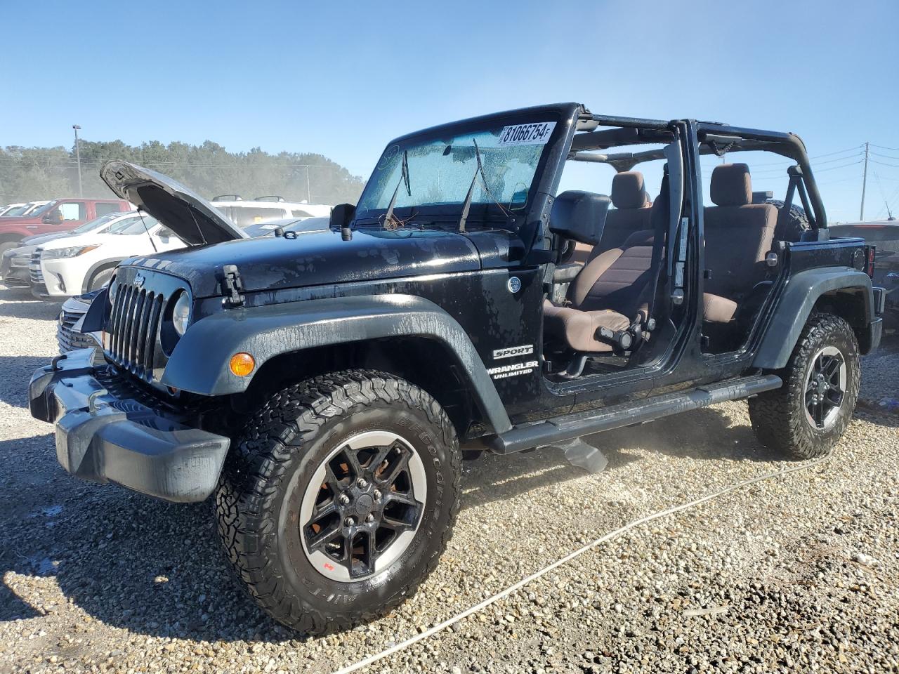 2011 Jeep Wrangler Unlimited Sport zu verkaufen in Apopka, FL - Water/Flood