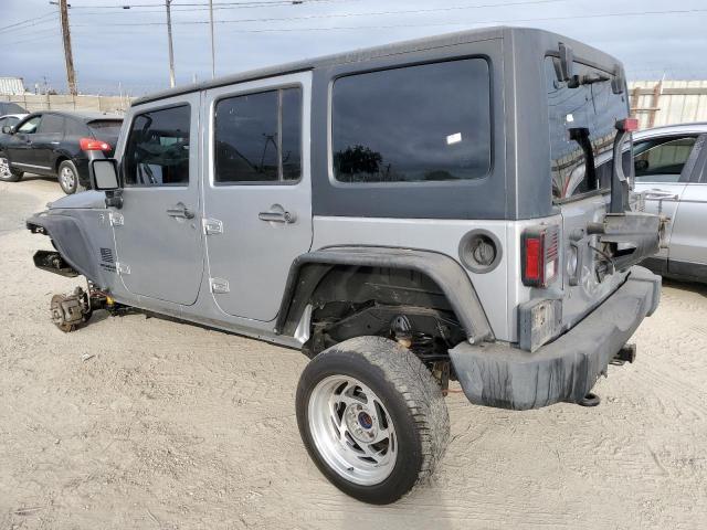 Паркетники JEEP WRANGLER 2014 Серебристый