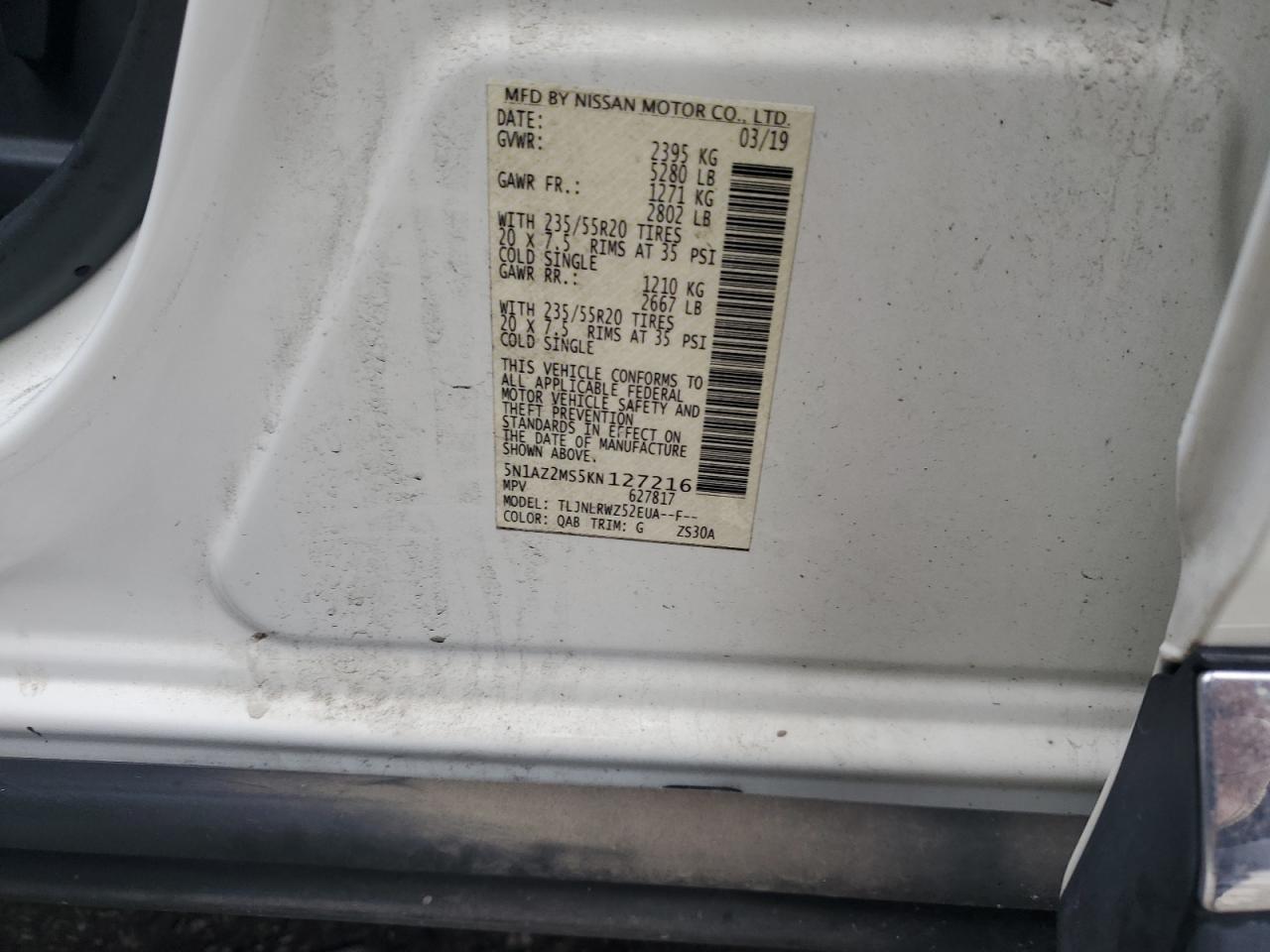 2019 Nissan Murano - Image 15