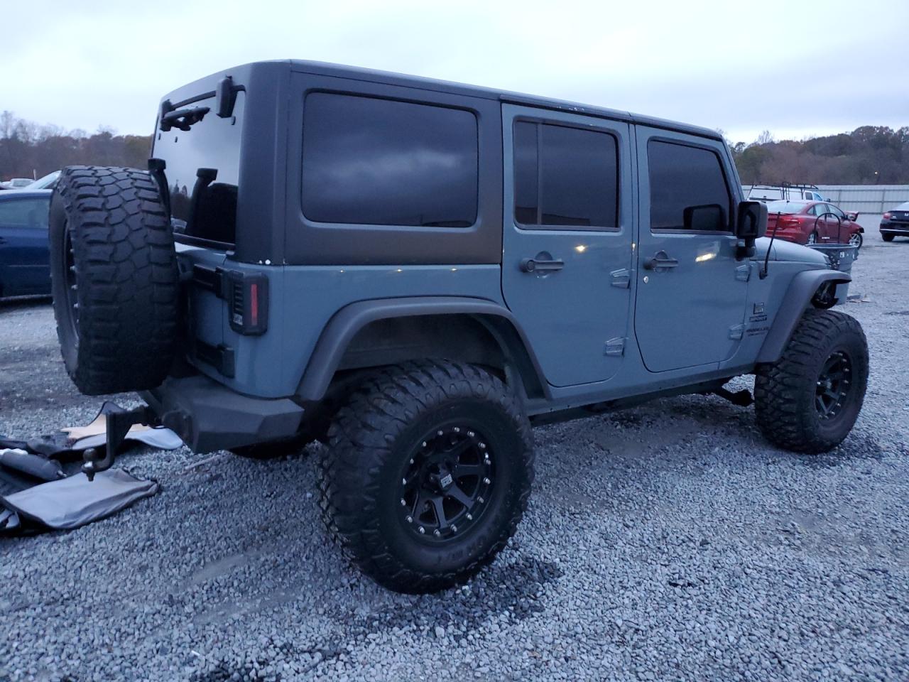 VIN 1C4BJWDG8EL176896 2014 JEEP WRANGLER no.3