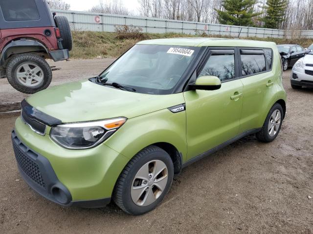  KIA SOUL 2015 Зеленый