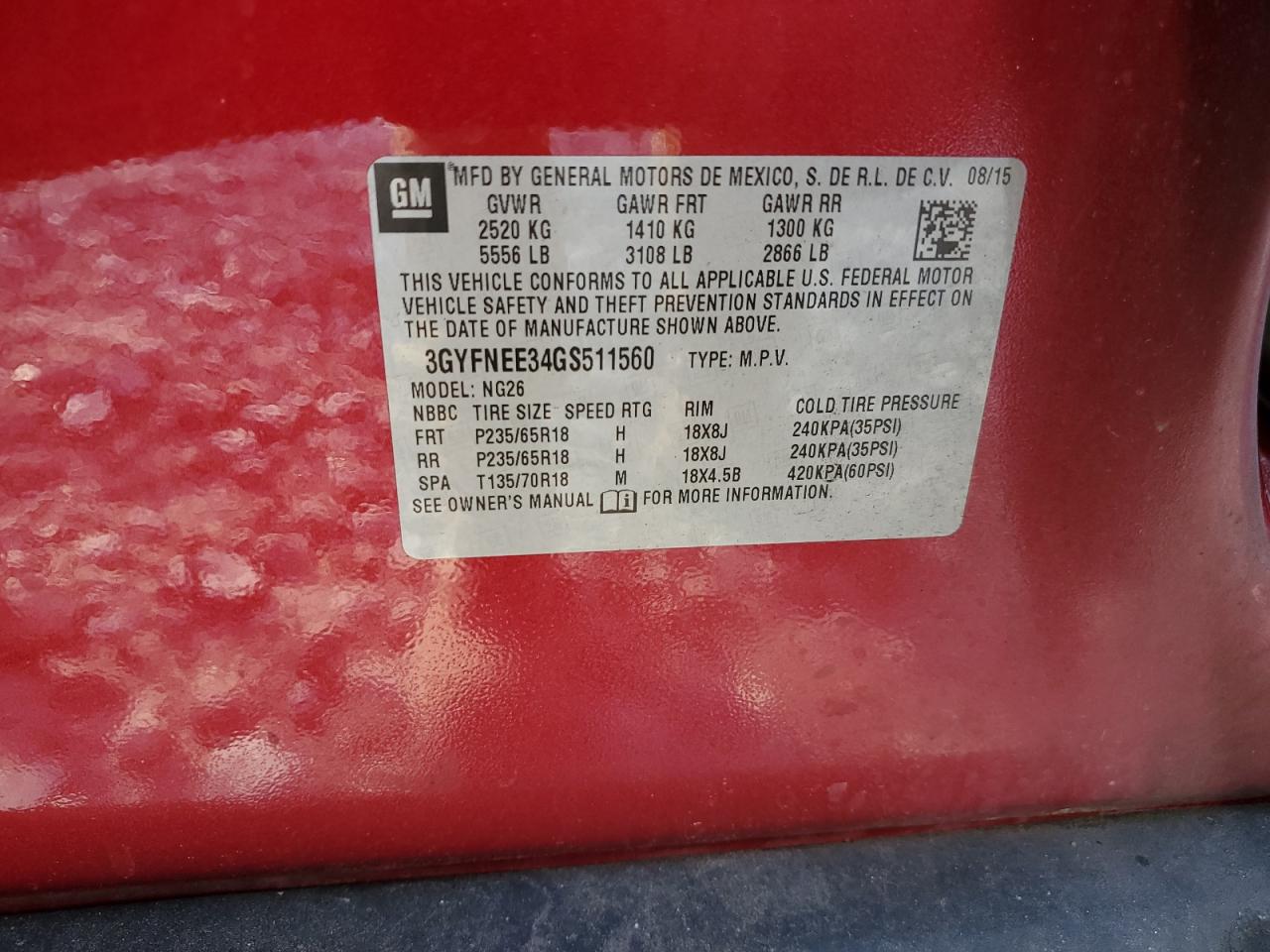 2016 Cadillac SRX - Image 14