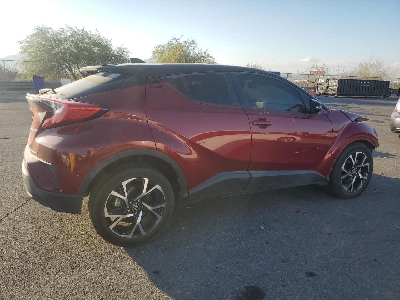 VIN JTNKHMBX1K1027235 2019 TOYOTA C-HR no.3