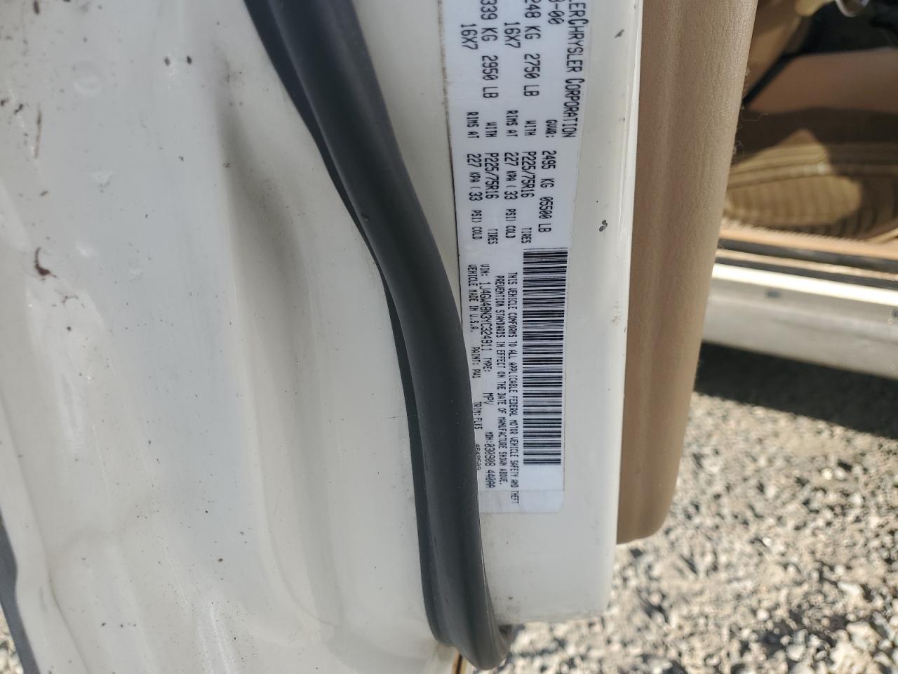 2000 Jeep Grand Cherokee Laredo VIN: 1J4GW48N3YC324911 Lot: 79881764