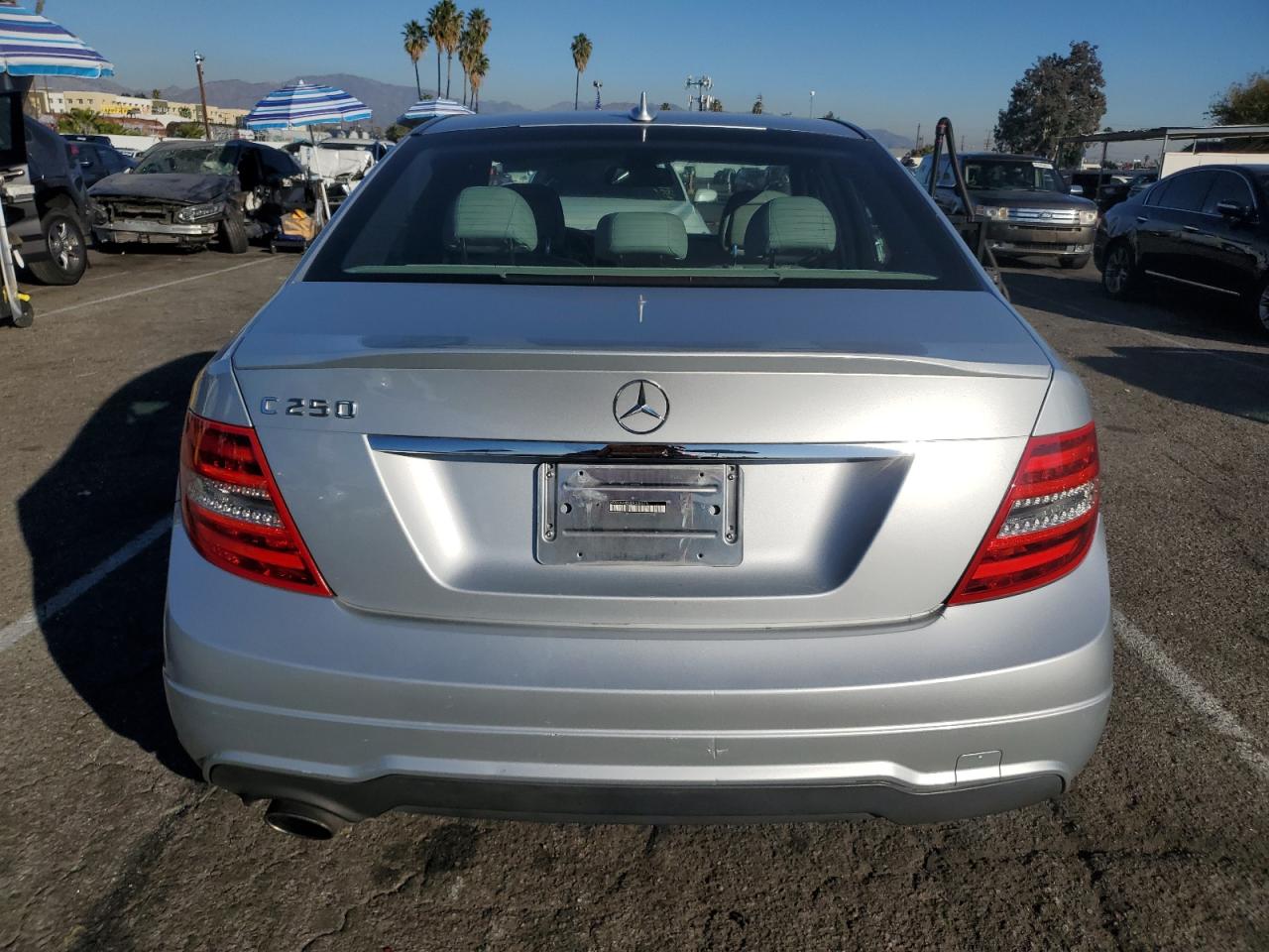 VIN WDDGF4HB9DR300976 2013 MERCEDES-BENZ C-CLASS no.6