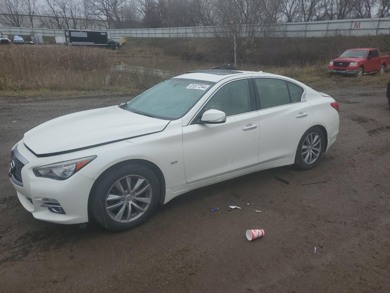 VIN JN1EV7AR4GM345860 2016 INFINITI Q50 no.1