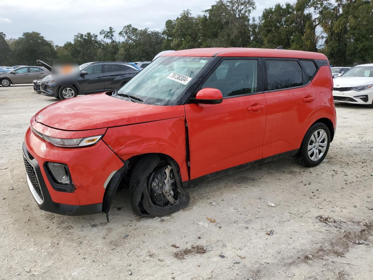 2022 Kia Soul Lx VIN: KNDJ23AU3N7182387 Lot: 79738304