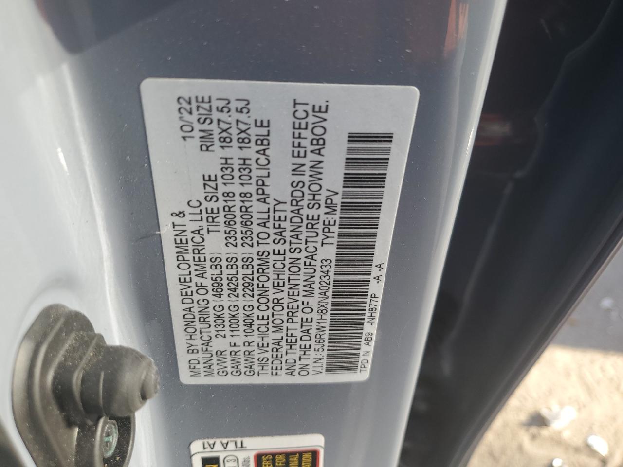 2022 Honda CR-V - Image 16