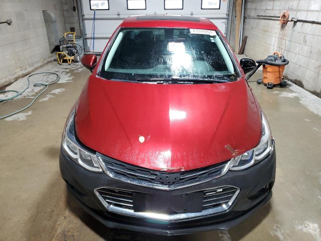 Sedans CHEVROLET CRUZE 2016 Czerwony