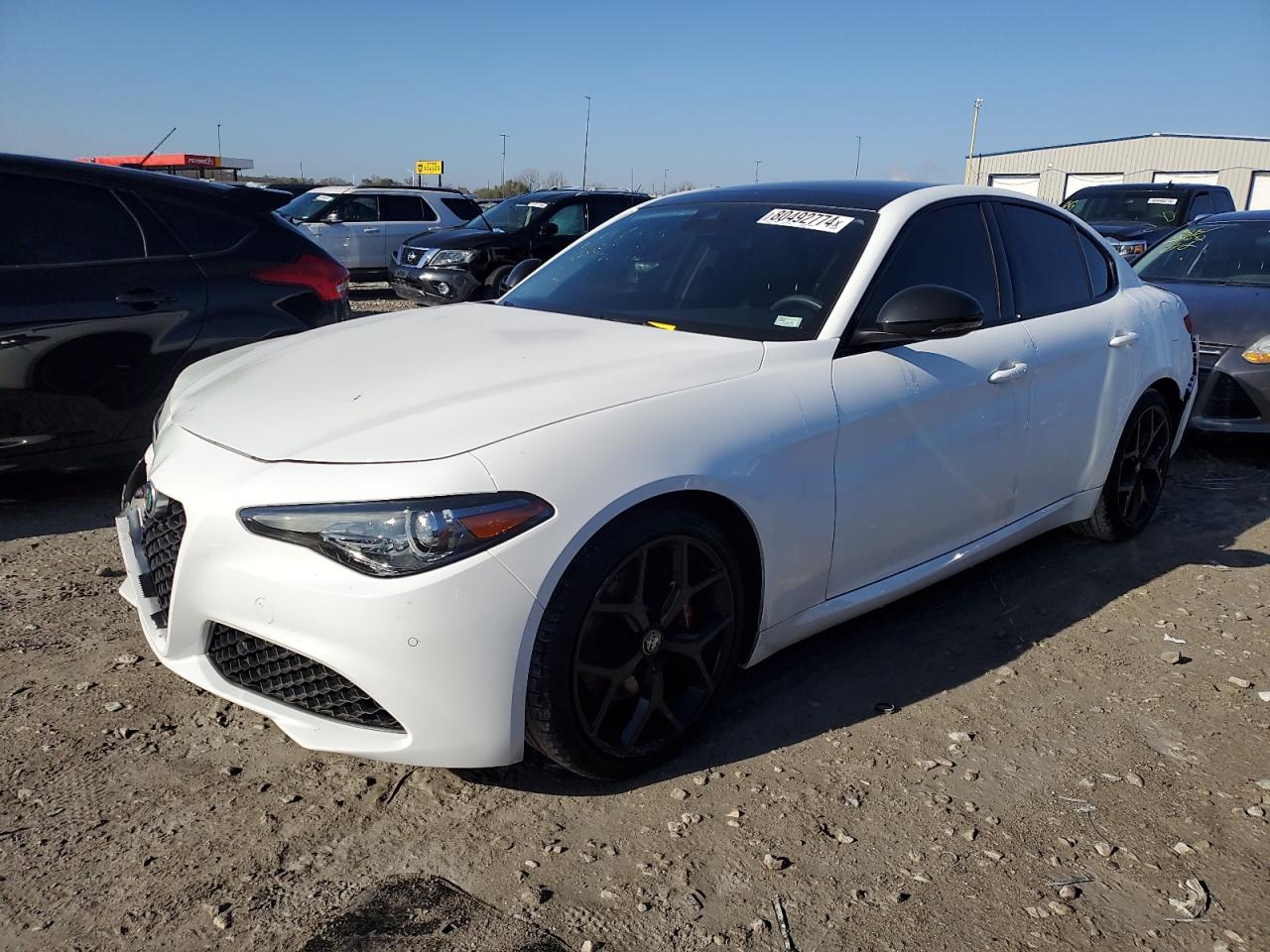 2020 Alfa Romeo Giulia Ti for Sale in Cahokia Heights, IL - Rear End
