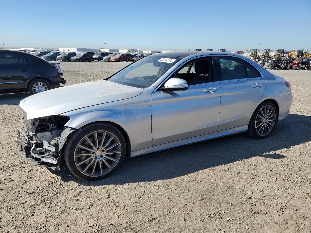 VIN 55SWF4JB3FU089006 2015 MERCEDES-BENZ C-CLASS no.1