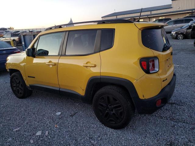  JEEP RENEGADE 2018 Желтый