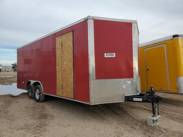 2022 Quality Cargo 20'Enclosed Red