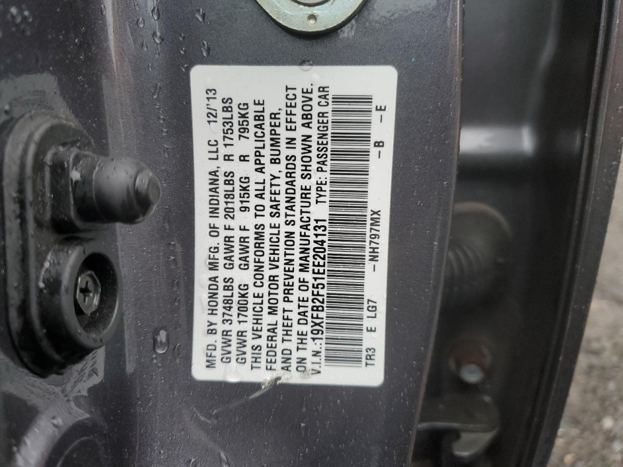 2014 Honda Civic - Image 12