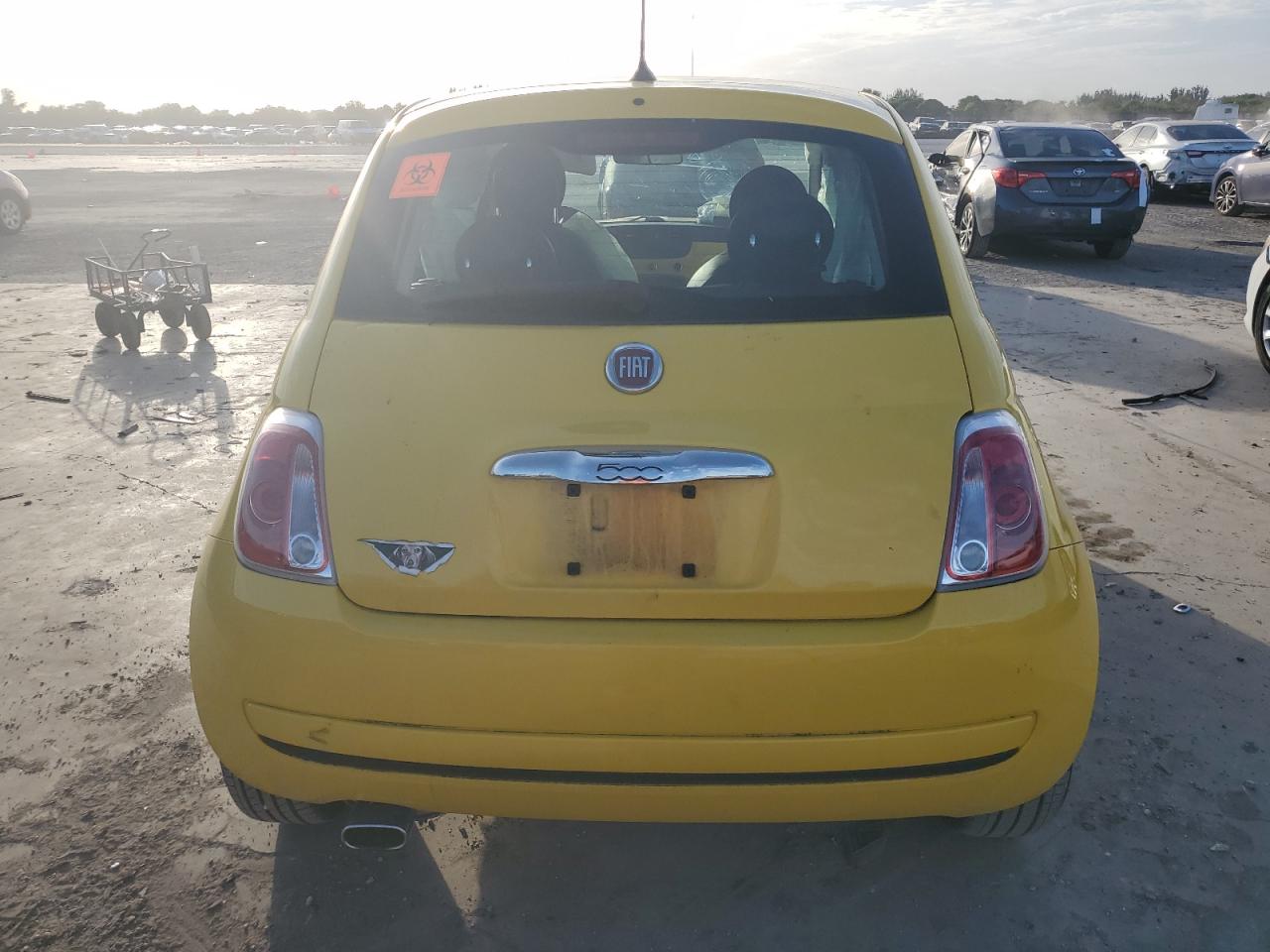 2015 Fiat 500 Pop VIN: 3C3CFFAR6FT550394 Lot: 79551904