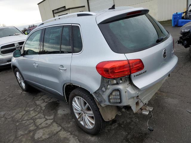  VOLKSWAGEN TIGUAN 2014 Серебристый