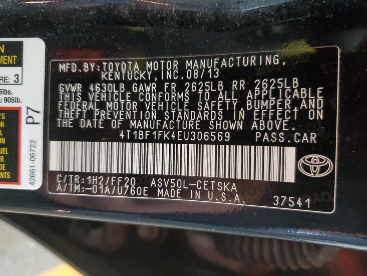 2014 Toyota Camry - Image 13