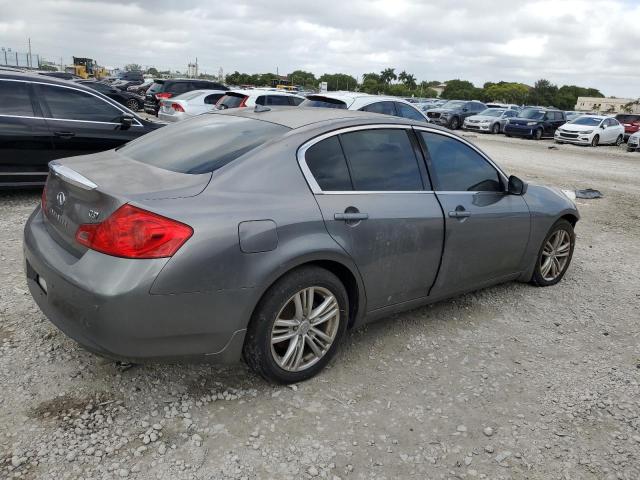  INFINITI G37 2012 Сірий