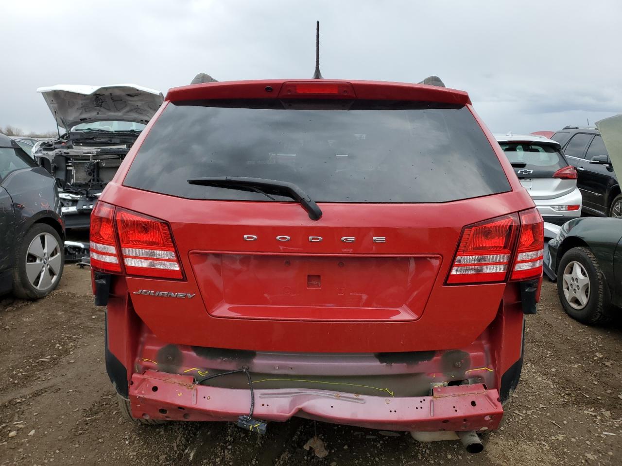2018 Dodge Journey Se VIN: 3C4PDCABXJT381736 Lot: 81360344