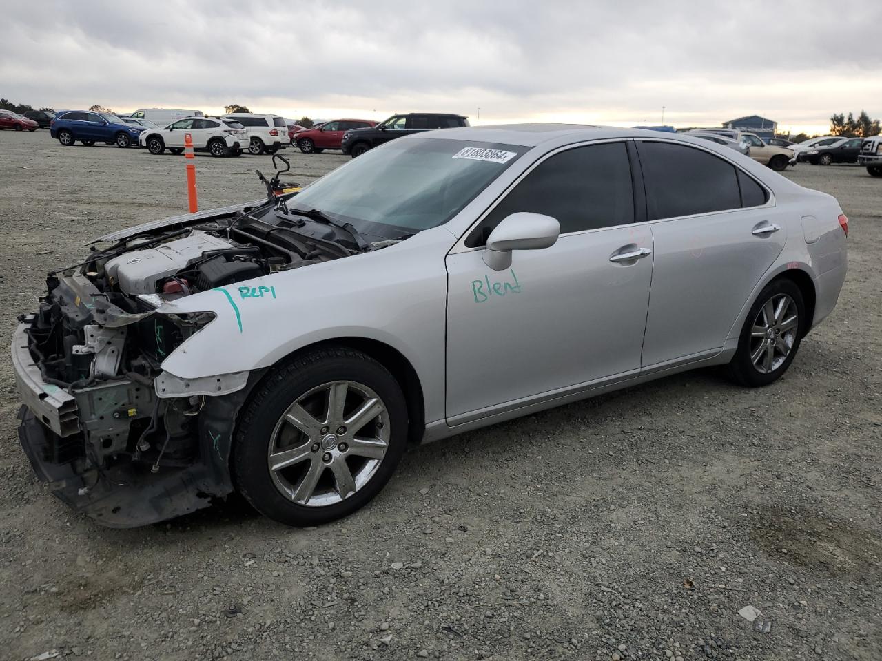 2008 Lexus Es 350 VIN: JTHBJ46G882211494 Lot: 81603864