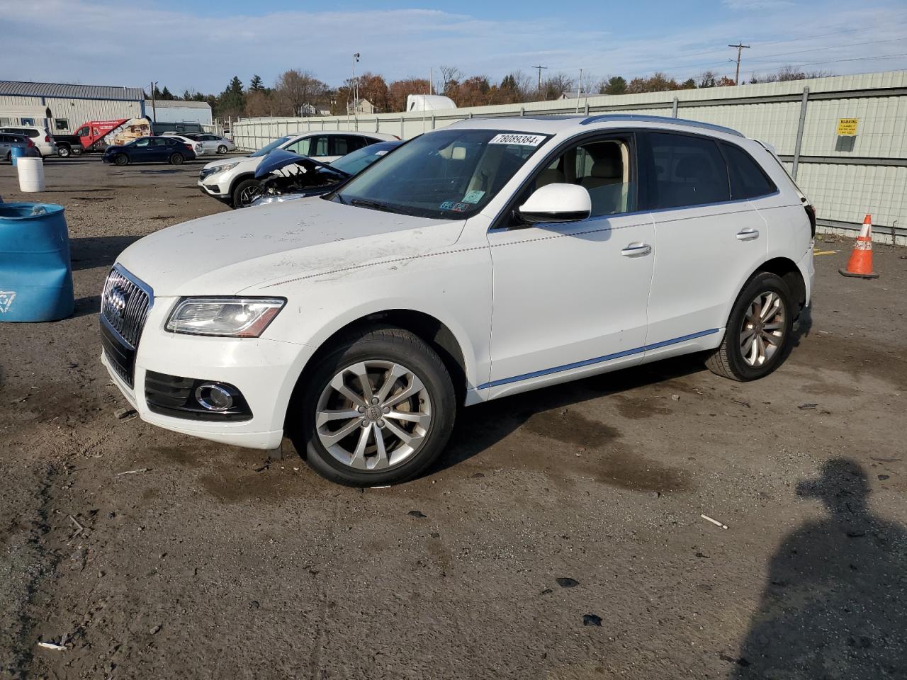 2015 Audi Q5 Premium VIN: WA1CFAFP8FA091747 Lot: 78089384