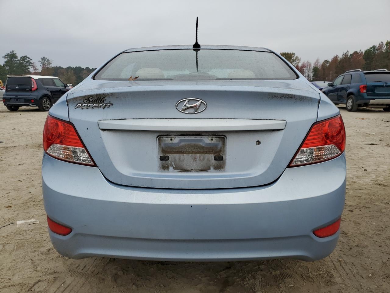 2013 Hyundai Accent Gls VIN: KMHCU4AE7DU570526 Lot: 81681774